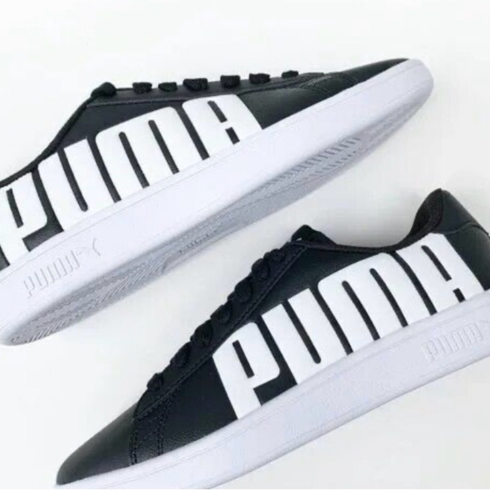 Puma Black and White Sneakers